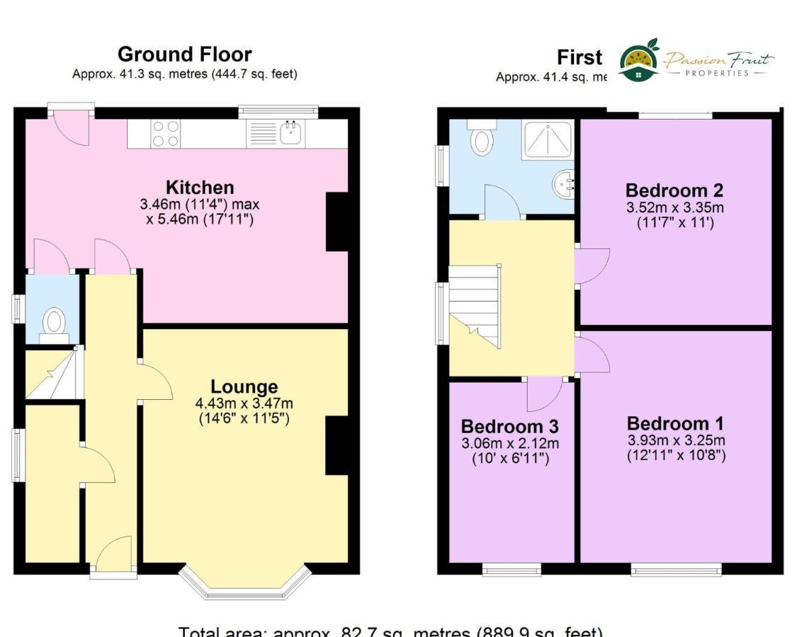 3 Bedroom Coventry House By Passionfruitproperties With Free Wi-Fi, Large Garden And Driveway - 52Nrc المظهر الخارجي الصورة